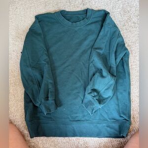 lululemon athletica Deep Green Sweatshirt